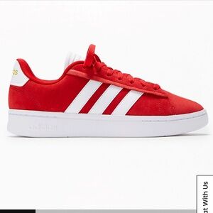 Adidas women’s red grand court alpha sneaker size 7.5